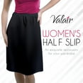 thumbnail image 4 of Valair Classic Short and Long Half Slip Skirt for Ladies and Girls - Slight Flair - Anti Static - Ranges 14" Till 34" Lengths White, 4 of 7