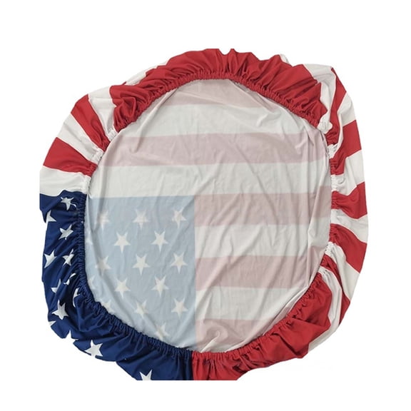 US Flag Design Hoods Cover Stretchable Fabric Safe Flag Bonnet Banners Vehicle Paint Protections for Most Car