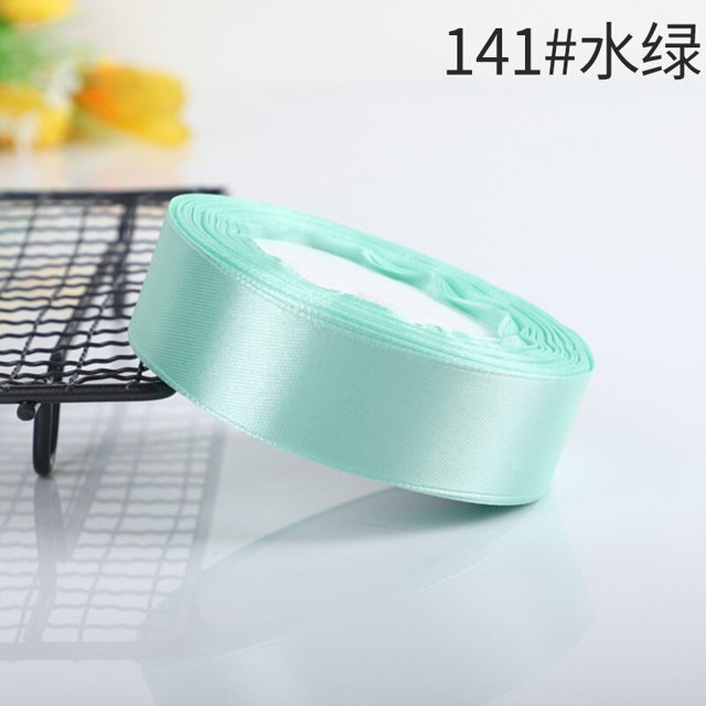 Cintas de satén de seda para manualidades, lazo hecho a mano, caja de regalo, envoltura, fiesta, boda, decorativa, 25 yardas por rollo, 6mm, 10mm, 15mm, 20mm, 25mm, 40mm, 50mm