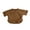 Brown, variant on WOYY Toddler Boys T-Shirt Short Sleeve Solid Plain T Shirt, Sizes 1-7