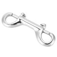 thumbnail image 4 of LYUMO Silver Durable Stainless Steel Double Ended Clip Hook Bolt Snap Scuba Diving Buckle, Diving Clip, Double Ended Snap, 4 of 8