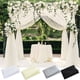 thumbnail image 2 of Decoración de Organza de cristal transparente para boda, rollo de tul para arco de flores, suministros para fiestas, 10m X 48cm, 2 of 4