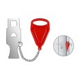 thumbnail image 1 of Cerradura de puerta portátil Rojo Verde Seguridad y privacidad, 1 of 5