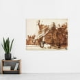 thumbnail image 2 of Rembrandt Dutch Farmhouse In Sunlight Extra Large Art Print Wall Mural Poster Premium XL, 2 of 3