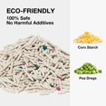 thumbnail image 2 of VETRESKA Tofu Cat Litter,Natural Kitty Litter Strong Clumping Flushable Cat Litter Pellets Ultra Absorbent,Odor Control,Dust-Free,Low Tracking Eco-Friendly Tofu Litter,Original(5.5lbÃ—4bags), 2 of 8