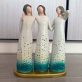 thumbnail image 5 of By My Side Sculpted Hand Painted Home Decoration Figure Resin Desktop Ornament, 5 of 10