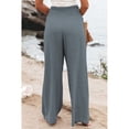 thumbnail image 4 of Pantalones de mujer, Pantalones de mujer de cintura alta, Pantalones casuales para mujer, Pantalones casuales sueltos, Acabado de lujo, 4 of 6