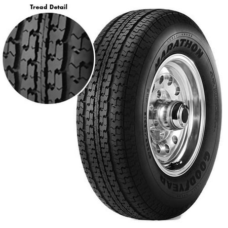 Goodyear Marathon Radial Trailer Tire ST205/75R15 6 Ply, Load Range C