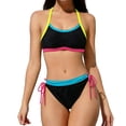 thumbnail image 2 of Sokhug Womens Stylish Two Piece Bikini Swimsuit Slim Fit Comfortable Bathing Suit for Women, 2 of 5