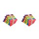 thumbnail image 4 of sweethay 100 Uds. De palos de coloridos modelo de construcción artesanal DIY palos de multicolores 93x10x2mm 2Conjunto, 4 of 6