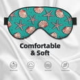thumbnail image 5 of Uemuo Starfish and Shell Pattern Sleep Eye Mask - Light Blocking Sleep Mask Blocking Out Light Perfectly, Soft and Comfortable Night Eye Mask, Eye Blinder, 5 of 7