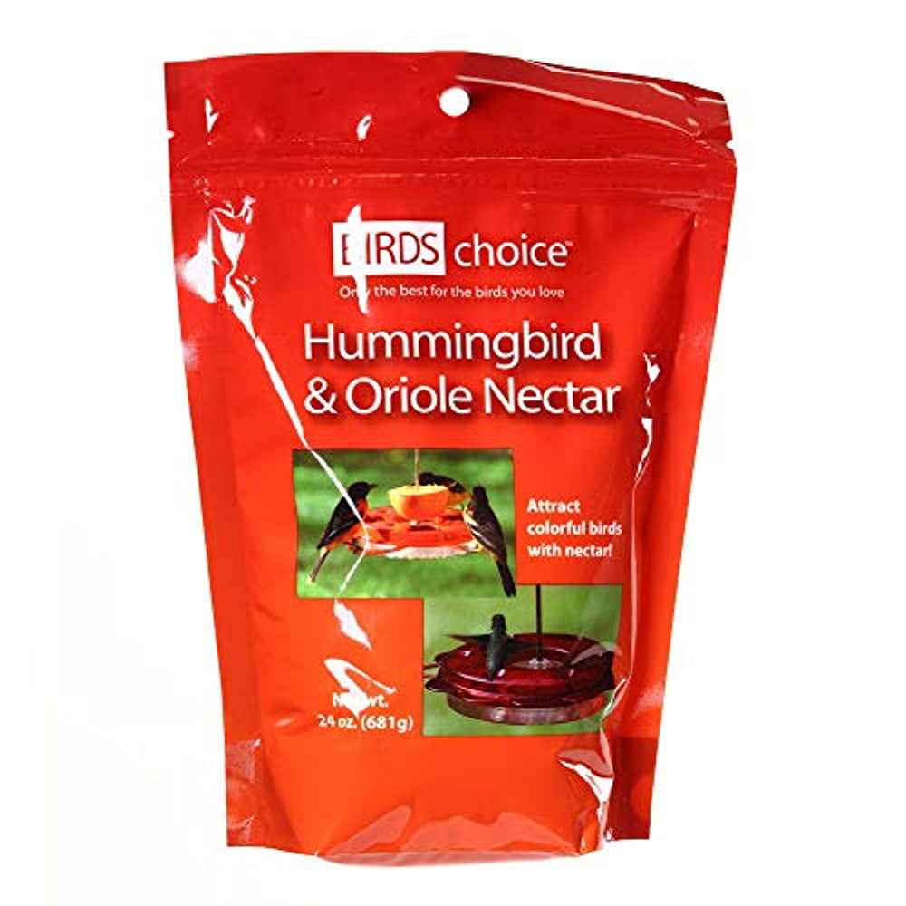 2-Pack Naturally Fresh Powdered Hummingbird Nectar w/ Nectar Defender Makes 6 qt
