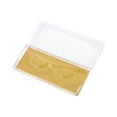 thumbnail image 5 of Unique Bargains 1 Set Durable Rectangular Eyelash Storage Case Gold Tone Plastic, 5 of 6