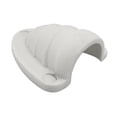 thumbnail image 3 of Abbracc Marine Wire Cable Vent Cover Wire Cover Clamshell Vent Simple Installation Utility Waterproof Multipurpose Boat Yacht Accessory White L, 3 of 9