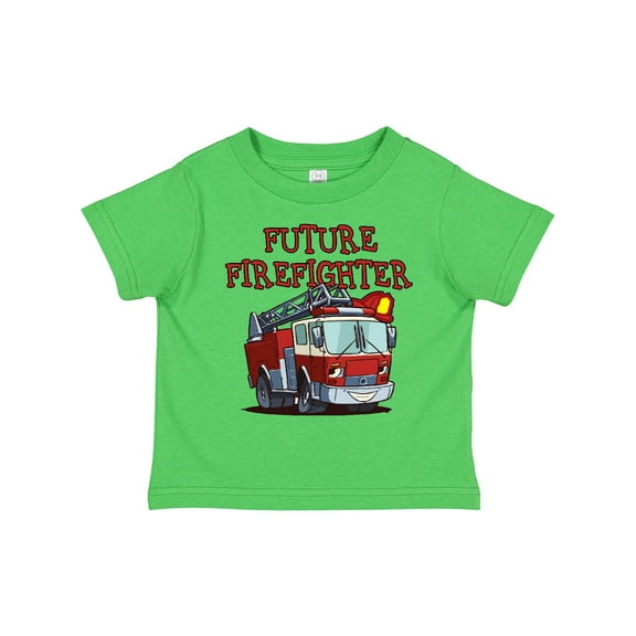 Inktastic Future Firefighter Boys or Girls Toddler T-Shirt