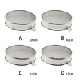 thumbnail image 2 of Cateissary Tamiz de harina de acero inoxidable, colador de malla fina, hogar, Bar, comedor, cafetería, panadería, restaurante, colador de cocina Cocina y Comedor 20 centímetros Cateissary HA067909-01, 2 of 6