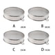 thumbnail image 4 of Bewildely Tamiz de harina de acero inoxidable, colador de malla fina, tamiz para el hogar, Bar, comedor, Hotel, panadería, colador lavable, cocina Cocina y Comedor 15cm Bewildely HA067909-04, 4 of 6