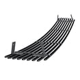 thumbnail image 2 of APS Compatible with Chevy Camaro 1988-1992 Lower Bumper Stainless Steel Black 8x6 Horizontal Billet Front Grill Grille Insert C85241J, 2 of 7