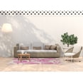 thumbnail image 3 of Simply Daisy 5' x 7' Orchid Antique Flowers Spring Chenille Indoor/Outdoor Rug, 3 of 4