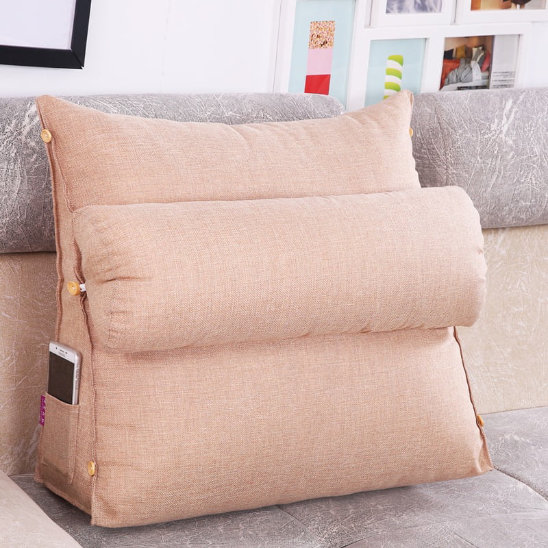 Soft Waist Cushion Arm Support Bed Reading Chair Seat Sofa Lumbar Back Pillow 