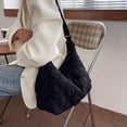 thumbnail image 4 of LinYooLi Quilted Hobo Shoulder Bags for Women Lightweight Puffy Padded Crossbody Bag Puffer Tote Handbag Large Trendy Purse, 4 of 7