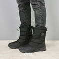 thumbnail image 4 of Zapatos Al Aire Libre Botas Invierno Nieve Mujer Hombre Cálido Forro Piel para Senderismo, 4 of 9