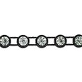 thumbnail image 2 of Expo International Encased Rhinestone Trim, 10 yd, Black, 2 of 3