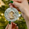 thumbnail image 4 of ToyKingdee Xmas Hanging Bauble Christmas Figurine Ornament for Decor Outdoor Porch, 4 of 6