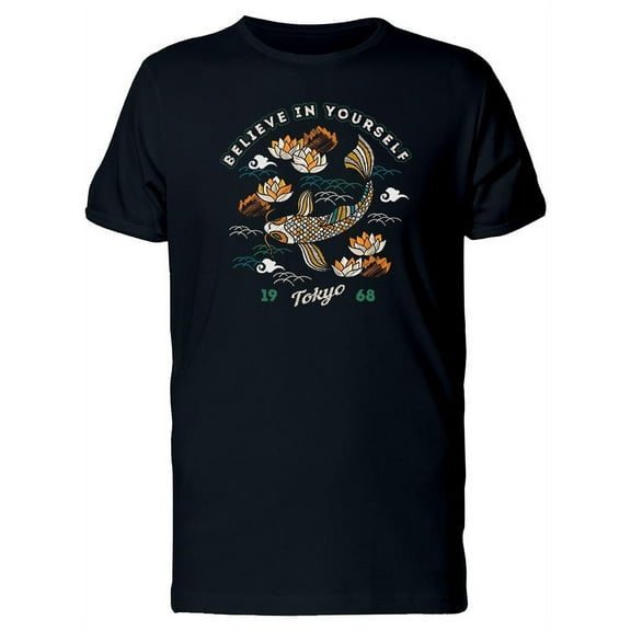 1968 Tokyo Believe In Yourself T-Shirt Men -Image by Shutterstock, Male Small