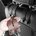 thumbnail image 4 of fastboy Alloy Rear Seat Storage Hooks Featuring Flexible And Space Saving Car Seat Bracket grey, 4 of 6