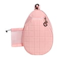 thumbnail image 1 of S SERENABLE Tennis Racket Bag Inner Zipper Pocket Tennis Shoulder Bag Tennis Racquet Bag Pink, 1 of 9