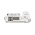 thumbnail image 5 of Sony ZV-E10 Mirrorless Camera (Body Only, White) + 2 Pack SanDisk 64GB Memory Card + Case + Flash + SV Premium Accessory Bundle (International Version), 5 of 5