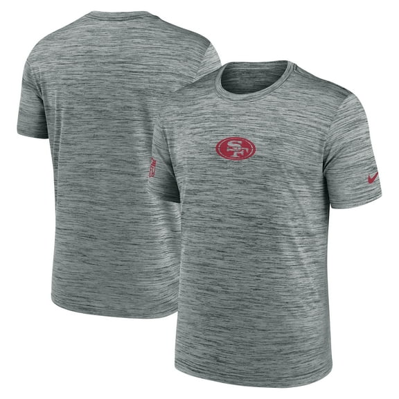 Men's Nike Gray San Francisco 49ers Sideline Velocity Dri-FIT T-Shirt
