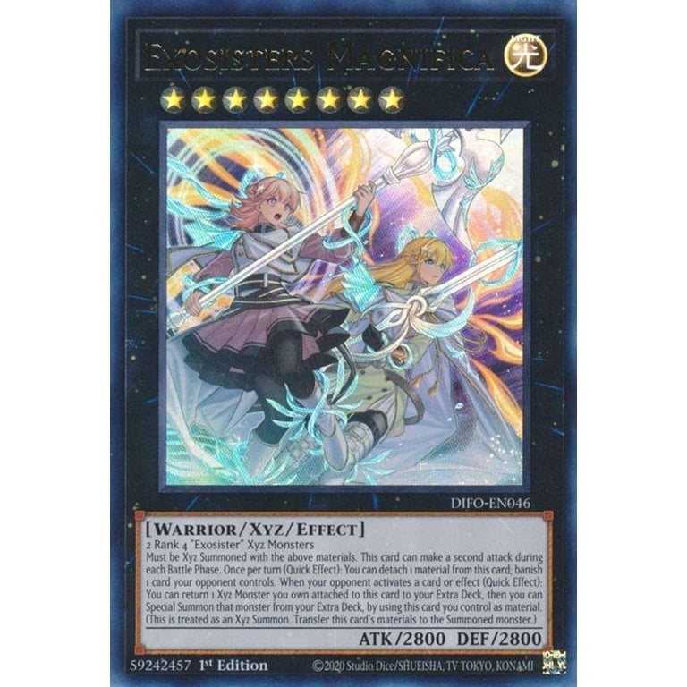 yugioh dimension force cards Exosisters Magnifica (Starlight Rare) main image 1
