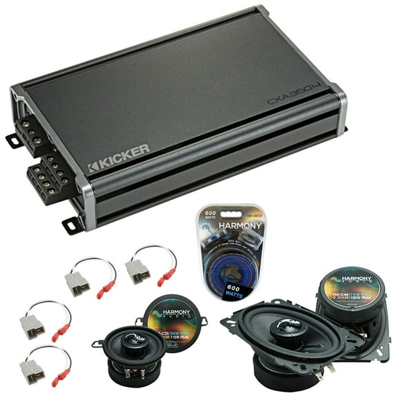 Fits Volkswagen Cabriolet 85-93 OEM Speakers Upgrade Harmony C46 C35 & CXA360.4