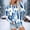 Blue, variant on QUNYINEY Sweatshirt for Women No Hood Graphic Pullover Long Sleeve Shirts with Pocket Loose Fit V Neck Women Tops