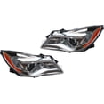 thumbnail image 4 of FETCOI FETCOI For 2014 2015 2016 2017Buick Regal Halogen w/LED DRL Headlights Assembly, Passenger and Driver Side Headlamp Left&Right Front Headlights (LH+RH), 4 of 9