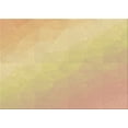 thumbnail image 1 of Ahgly Company Machine Washable Indoor Rectangle Transitional GoldenRod Gold Area Rugs, 2' x 4', 1 of 7