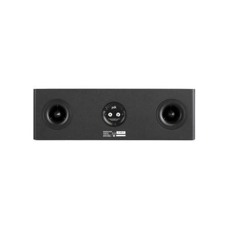 Polk Audio - Polk Reserve Series R400 Large Center Channel Loudspeaker, New 1" Pinnacle Ring Tweeter & Dual 6.5" Turbine Cone Woofers - Black