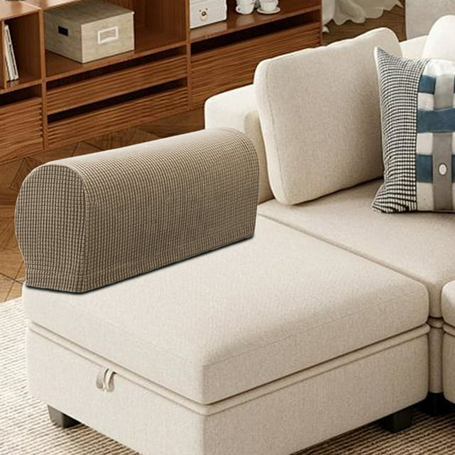BotaniNest Universal Armrest Covers Protector Slipcovers For Living Room Sofa Recliner Arm Cap Protector