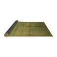 thumbnail image 2 of Ahgly Company Indoor Square Abstract Brown Contemporary Area Rugs, 7' Square, 2 of 4