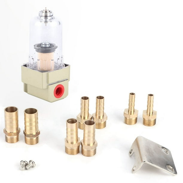 TKSE Separador de aceite, Lata de captura del separador de aceite, filtro de aceite de la lata del depósito de captura del separador de aceite del motor universal del automóvil desconcertado