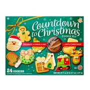Freshness Guaranteed Countdown to Christmas Gingerbread Cookie Kit, 37.7 oz, 24 Count