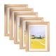 thumbnail image 1 of 5pcs Fotos Marco, Portaretrato Decoración De Pared O Mesa MARRON CLARO, 1 of 4