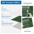 thumbnail image 4 of DEWOO Peel and Stick Backsplash - 10 Sheets of 12"×12" - 3D Adhesive Peel and Stick Tile Backsplash for Kitchen, Bathroom, Wall Tile, Dark Green, 4 of 12