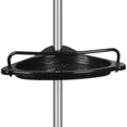 thumbnail image 5 of Arcticwind Corner Shower Caddy Tension Pole,Adjustable Height with 4 Shelves,No-Drill Quick Installation,Space Saving Storage,for Renters Family Bathtub Shampoo Accessories Storage Holder,Black, 5 of 5