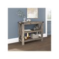 thumbnail image 2 of Bush Furniture Haris 38" x 16" Narrow Console Table with Shelves Lakewood Gray (HST136LGSU), 2 of 7