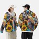 thumbnail image 4 of Balery Sunflower Turtle Sudadera ligera de manga larga con capucha y protección solar UPF 50+ para hombre y mujer, ideal para pesca y running-XX-Large, 4 of 7