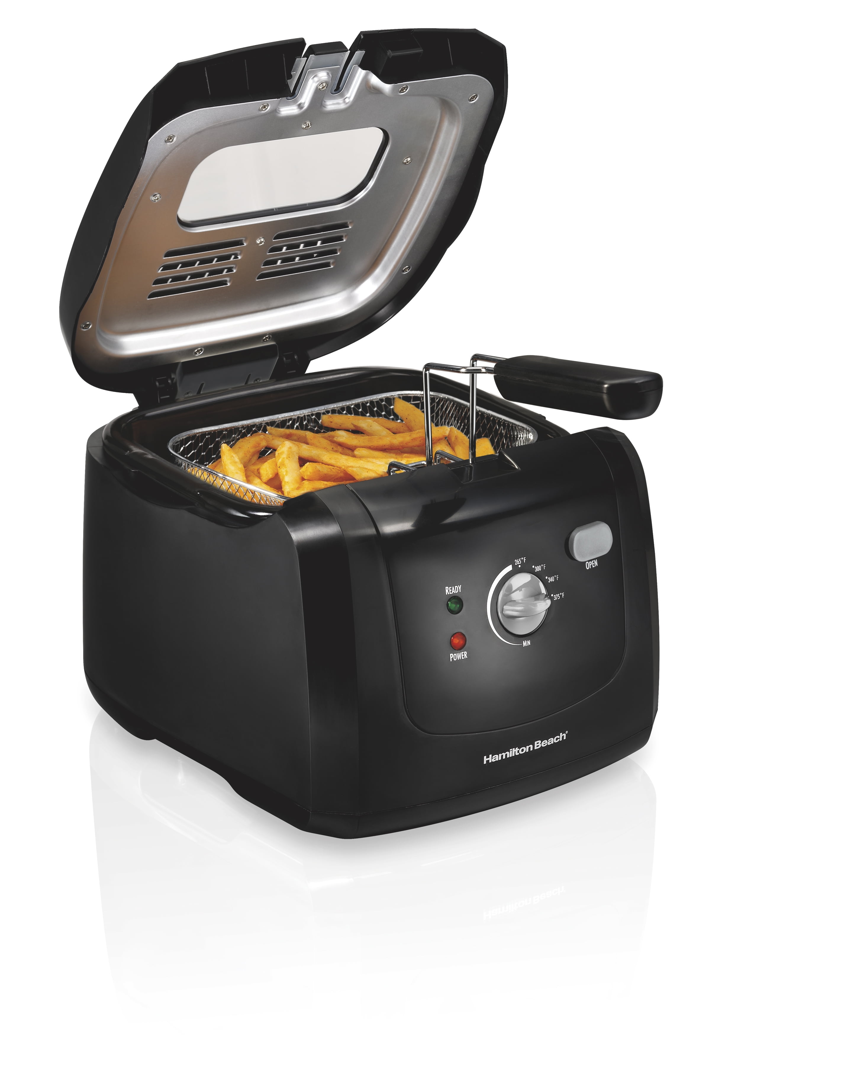Hamilton Beach® Cool-Touch Deep Fryer, Black