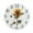 D, variant on COFEST 11.8In European Retro Rustic Sunflower Wall Clock Home Living Room Decoration Wall Clock,A,